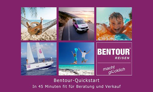 Bentour-Quickstart – in 45 Minuten fit für Beratung und Verkauf